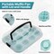 2-Pack Blue 12-Cup Muffin Pans with Lids & Handles, Nonstick, Portable for Parties & Travel